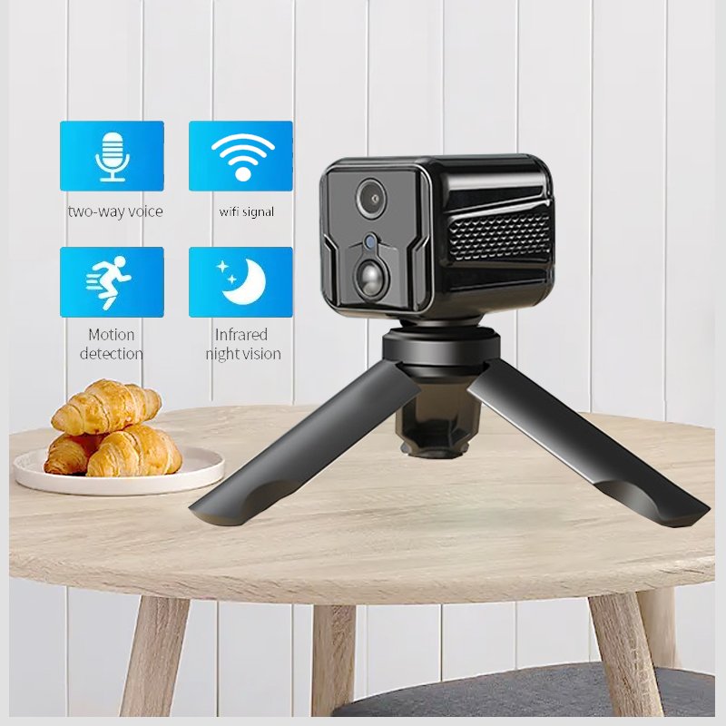 Network Camera Wireless T9W2 Built-in Siren Motion Detection Two-way Audio 2.4G Wi-Fi Security Wifi Cameras