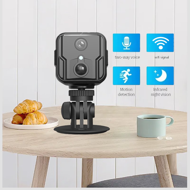Network Camera Wireless T9W2 Built-in Siren Motion Detection Two-way Audio 2.4G Wi-Fi Security Wifi Cameras