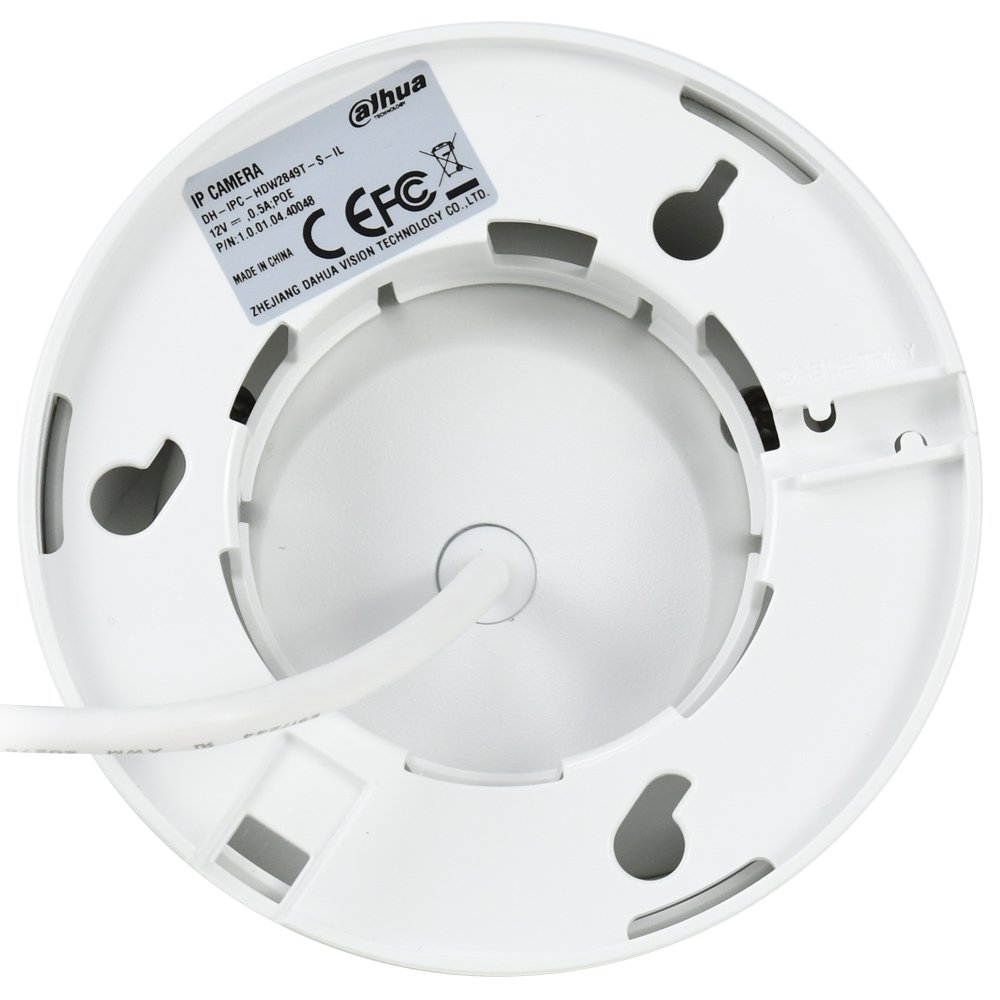 IPC-HDW2849T-S-IL Dahua WDR built in MIC 8mp 4k waterproof poe dual light smart eyeball WizSense Network Camera