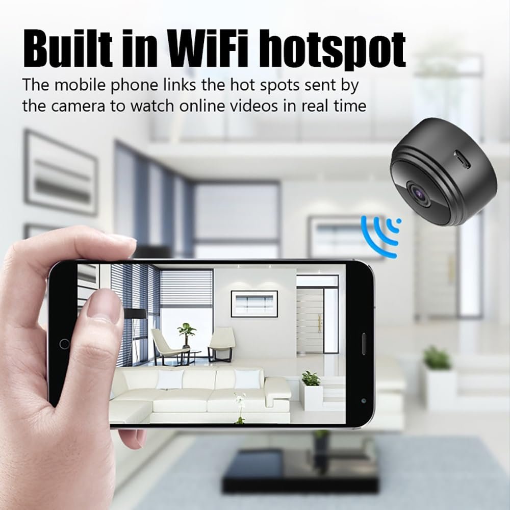Home Magnetic Attraction WiFi 1080P HD IP Camera A9 Mini Camera