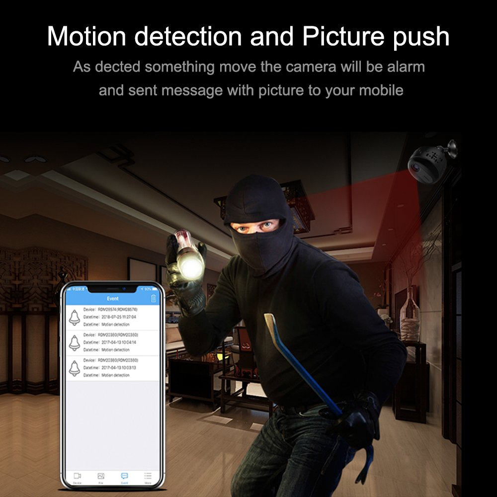 HD 1080p Wifi Ip Camera Mini Camera Cctv With Motion Detection Wireless Cameras For Sale