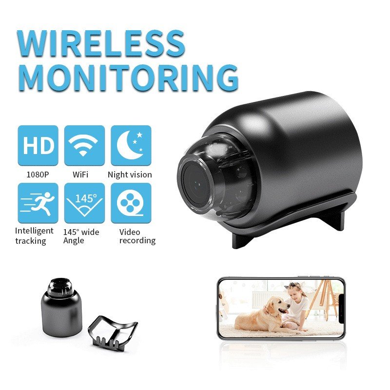 Wifi Real 1080P mini Small Camera for Home Baby Monitor Night Vision Motion Detection Family Security Camera Wide-angle