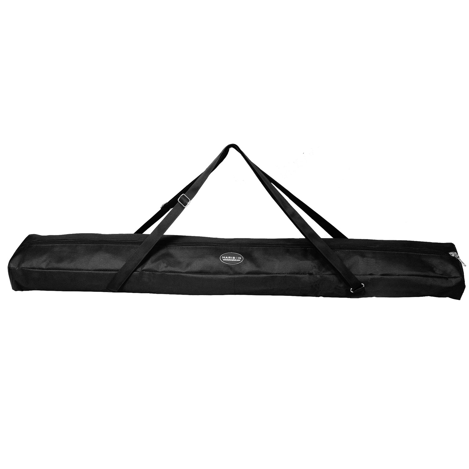 Harison Bahubali Boom Stand Black Powder-Coated Finish Air-Cushioned with Carry Bag for Vertical Support of Lights and Camera