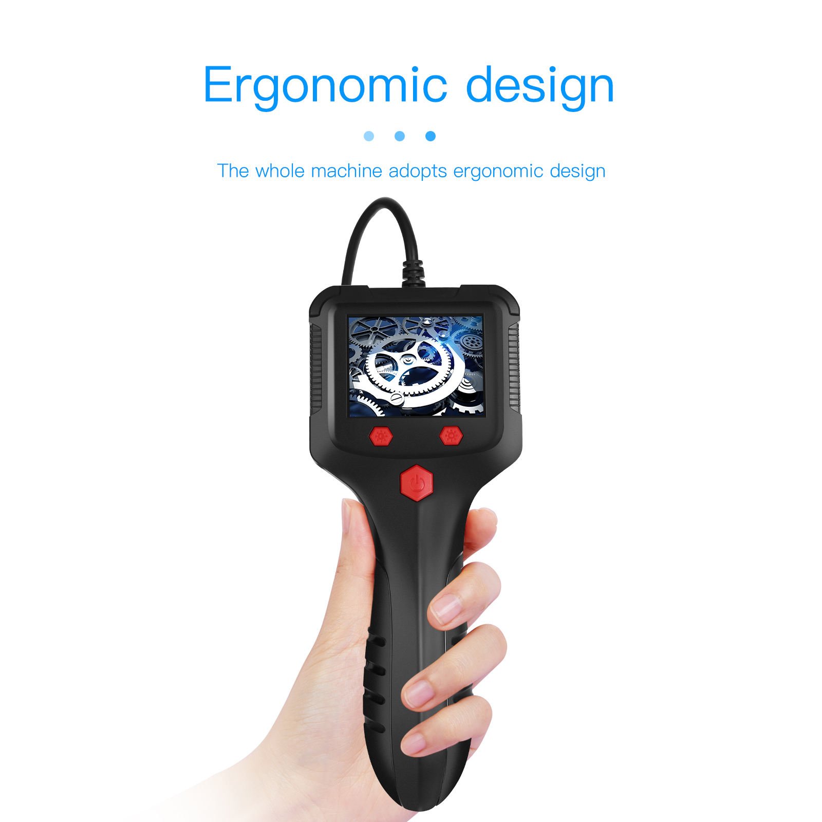 1920x1080P Industrial Underwater Pipe Endoscope Inspection Camera with screen