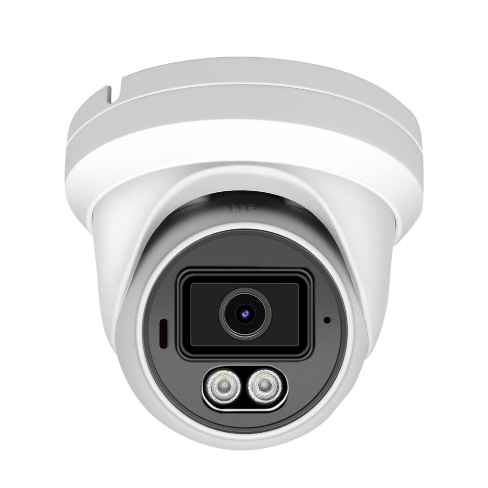 8MP H.265 POE IP Camera Indoor Outdoor Optional Fixed Lens Two way AudioIP66 Network Camera
