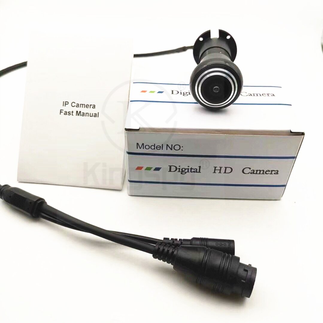 2mp 1080P IMX307 Door Eye Hole 1.8mm 2.1mm Wide Angle 180 Degree CCTV Network Mini Peephole Door IP Camera P2P