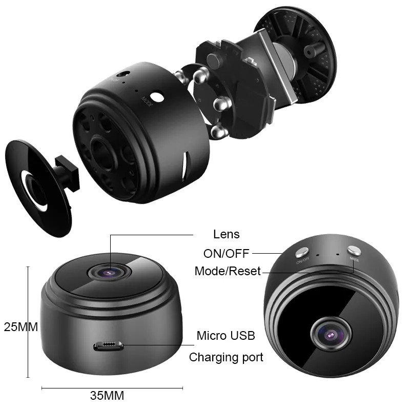 Factory Wireless Mini Video Camera Small Video Recorder Micro Mini Camera