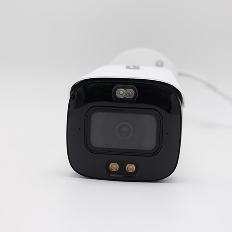 Dahua Original IPC-HFW2449T-AS-IL 4MP Smart Dual Light Fixed-focal Bullet WizSense Network Camera Built-in warm light and IR LED