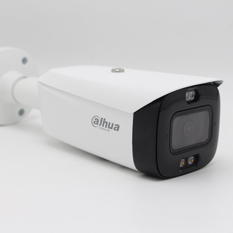 Dahua Original IPC-HFW2449T-AS-IL 4MP Smart Dual Light Fixed-focal Bullet WizSense Network Camera Built-in warm light and IR LED