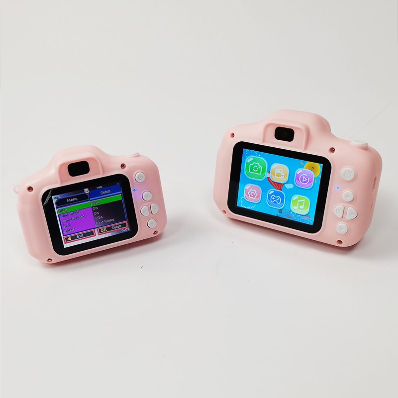 Kids Mini Digital Photo 1080P Video Camera 2.4 Inch HD Screen Small Toy Camcorder Micro Cam Photography Children Birthday Gift
