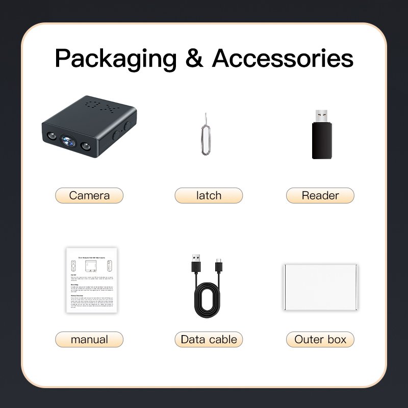 Full Hd 1080p Mini Wifi Camera Xd Ir-cut Night Vision Camera Video Recorder Motion Detection Micro Cam