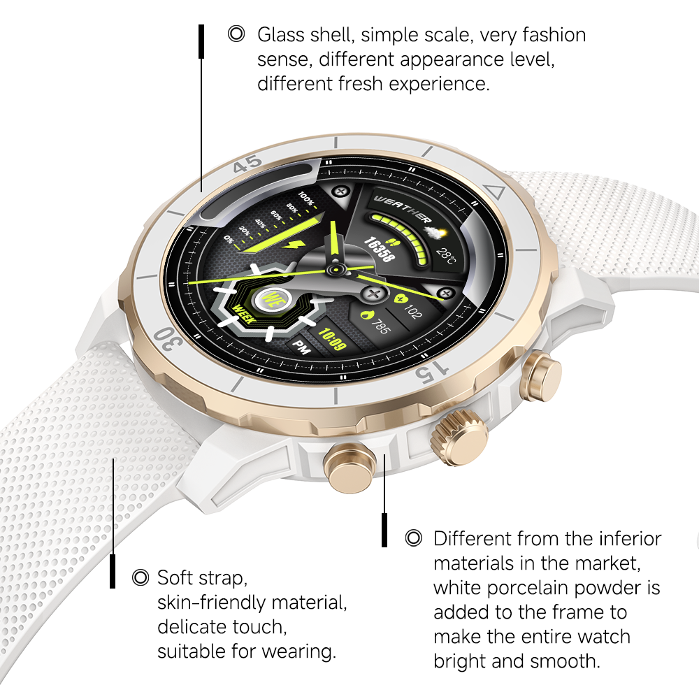 Relojes 2024 Sport Digital Smartwatch Dynamic Heart Rate Waterproof Ladies Smart Watches Small Bracelet Gold Brands Luxury Women