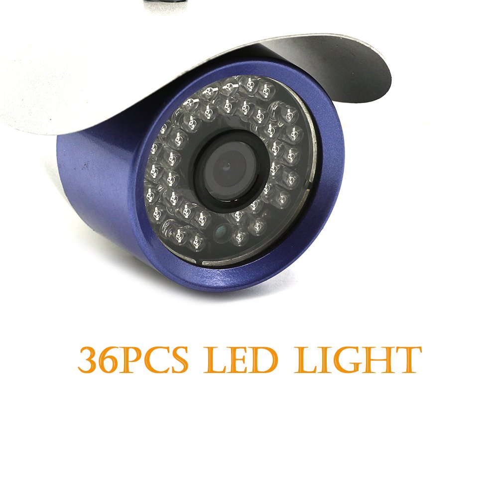 Silver color case 1280*720P 1Mega pixel Infrared night vision AHD CCTV Camera Waterproof Analog Camera