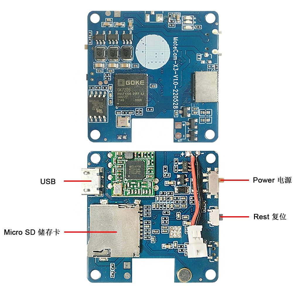 IMX323 WiFi Mini Cam DIY Video Recorder 1080P 30fps Wireless IP Camera Module