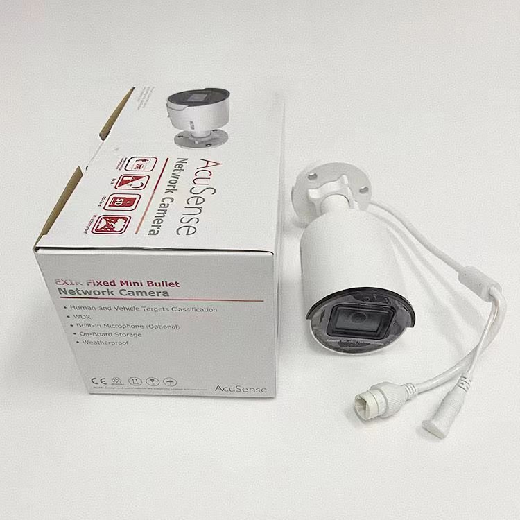 Built-in Mic 4MP Bullet Network Camera DS-2CD2043G2-IU Hik OEM 4MP IP Camera DS-2CD2043G2-I