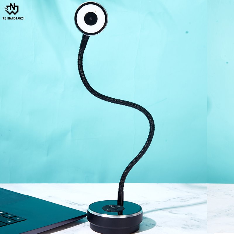 Free USB drive/face recognition /LED lighting/video conferencing, HD 12MP 4K pc Camera multi-function USB camera PC desktop