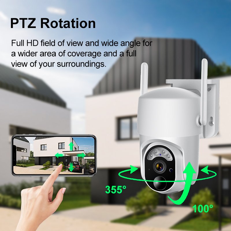 S50 Wifi Solar Network Camera Hd 4mp 1080p Wireless 4G Surveillance Security Ubox App 360 Degree Ptz Ip Cameras
