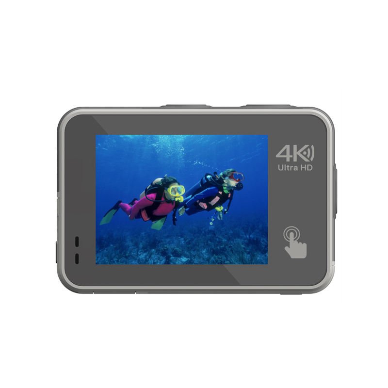 HDKing Mini Video Hidden Capacitive Mirror Photo Booth Touch Screen Sports Action Camera