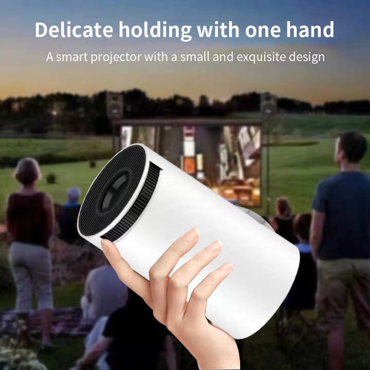 Factory HY300 pro Android 11 720p 4K 160ANSI Home Theater Projector WIFI6 BT5.0 Smart Video Portable Mini Projector Dual WIFI