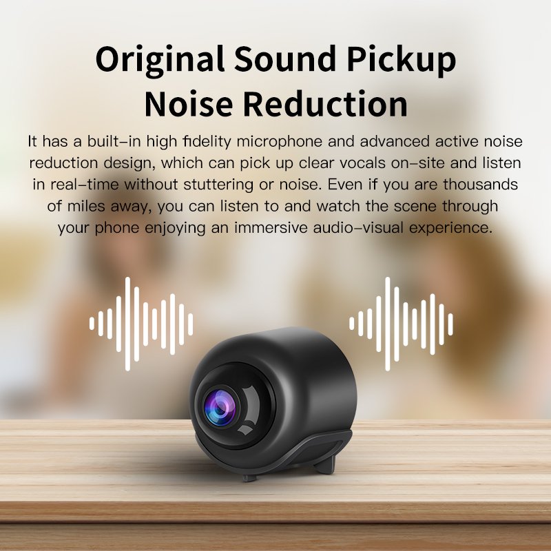 Mini Camera Wireless Wifi HD 1080P Bluetooth Night Vision House Security Camera Indoor Mini Car Camera