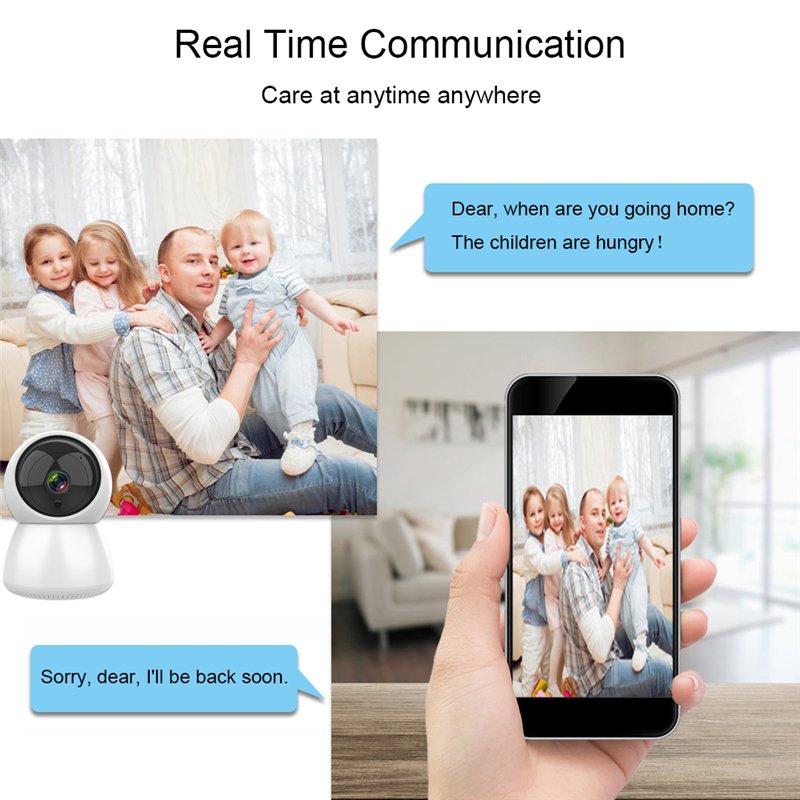 Cloud 1080P PTZ IP Camera Auto Tracking 2MP Home Security System CCTV Camera Network WiFi IP Camera Wireless Webcam Baby Monitor