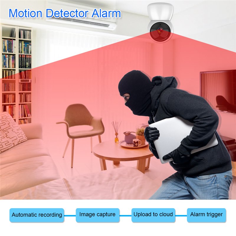 Cloud 1080P PTZ IP Camera Auto Tracking 2MP Home Security System CCTV Camera Network WiFi IP Camera Wireless Webcam Baby Monitor