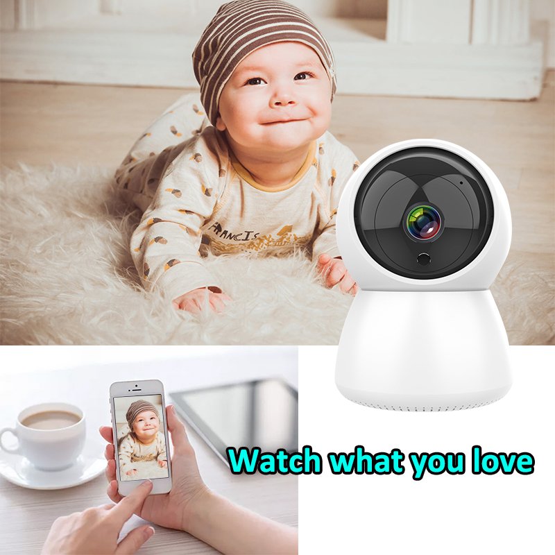 Cloud 1080P PTZ IP Camera Auto Tracking 2MP Home Security System CCTV Camera Network WiFi IP Camera Wireless Webcam Baby Monitor