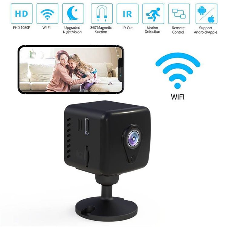 Small A9 WiFi Wide Angle IR Night Vision Motion Detection Wifi Mini Security Camera HIDVCAM Wireless Dash CCTV mini Cameras