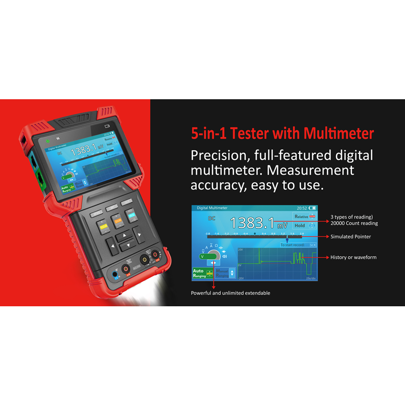 5.4inch Monitor cctv tester 8.0Megapixel CCTV tester Support Analog , HD-TVI, AHD, HD-CVI, IP Cameras