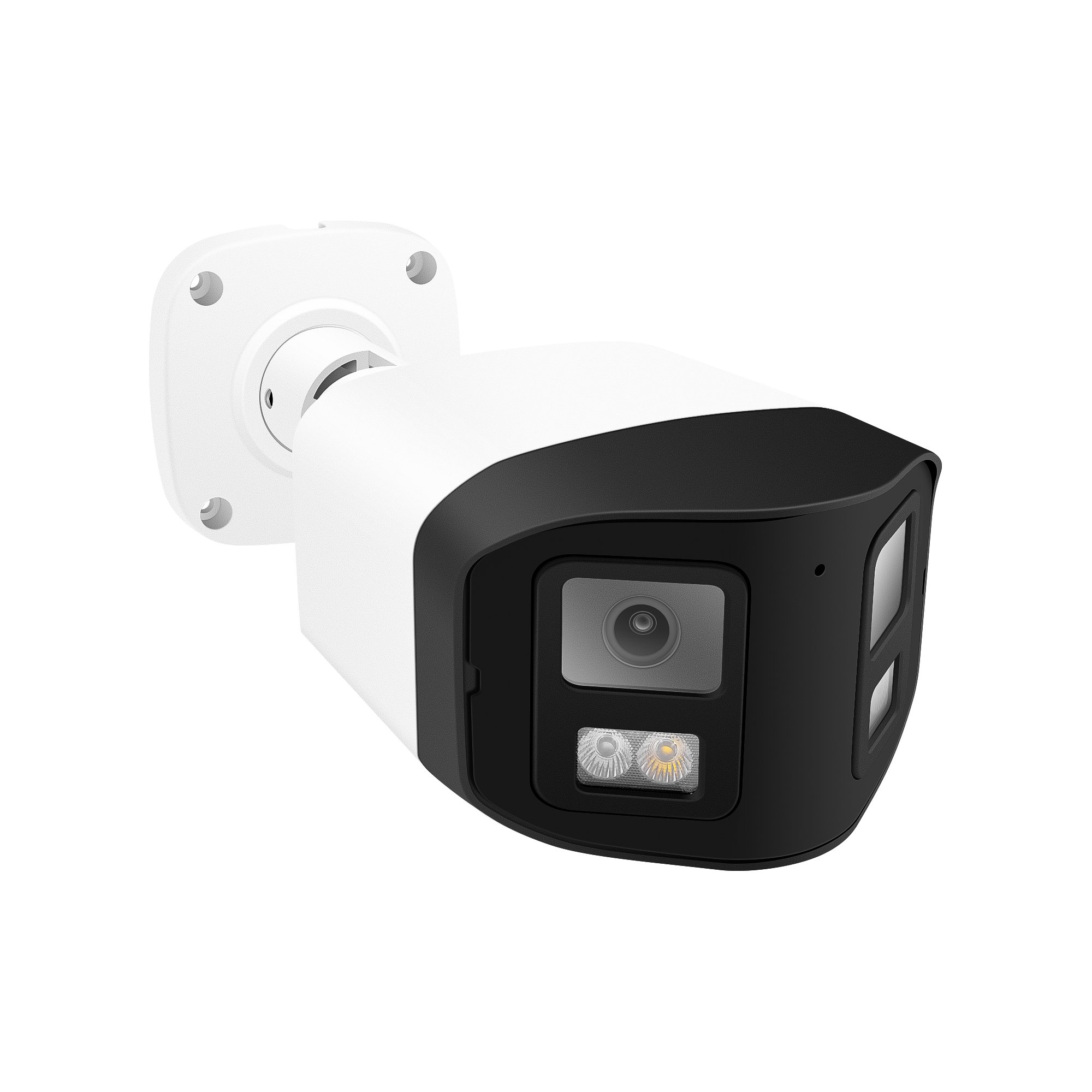 8MP Panoramic 180 Degree Super Wide Angle Dual Lens ColorVu Bullet Network IP Camera With two-way audio SD Slot AI Detection P2P