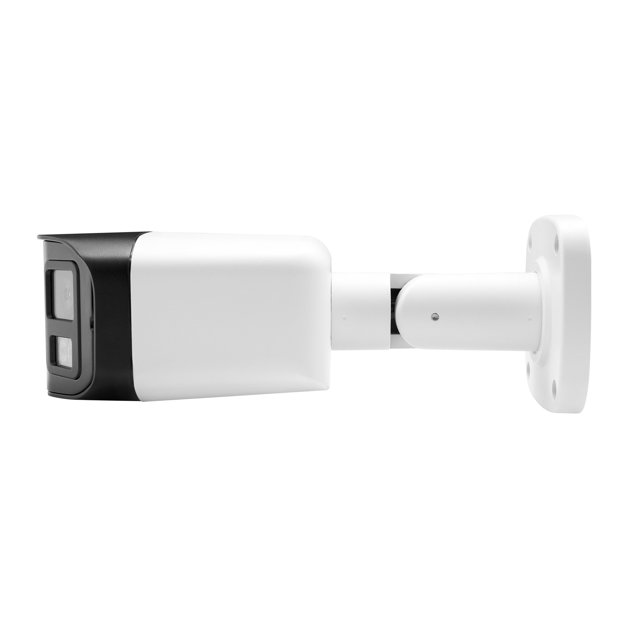 8MP Panoramic 180 Degree Super Wide Angle Dual Lens ColorVu Bullet Network IP Camera With two-way audio SD Slot AI Detection P2P
