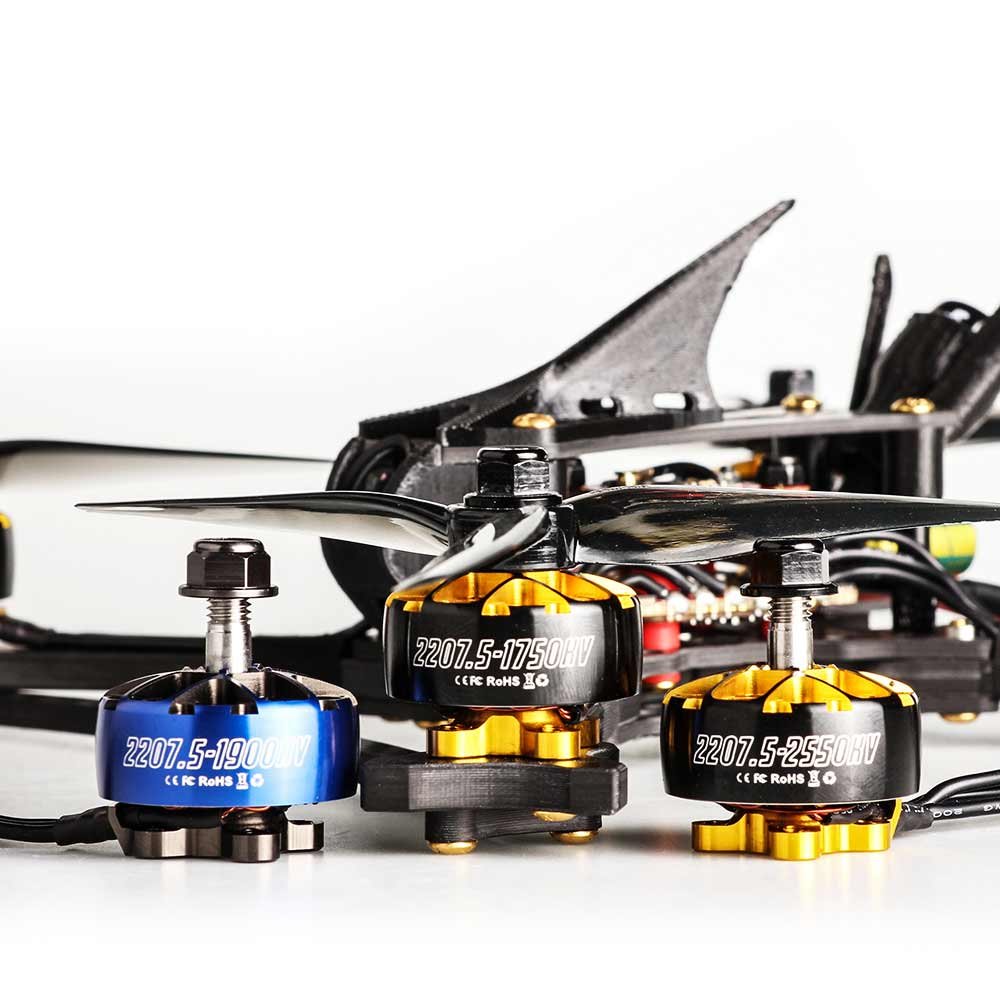HGLRC Wind5 Lite True X 208mm Wheelbase 5" frame XT60 Plug FPV KV1900(6S) motor Zeus Core system Caddx 720p Racing Drone