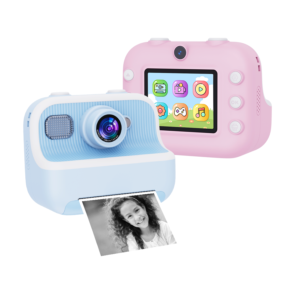Lower Price cheap HD 1080P 720P 480 Video Camera for Kids Children Selfie Camera Kids gift print Camera Christmas Kids Toy