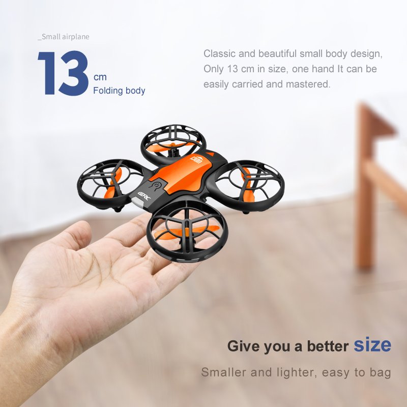 New V8 Mini Drone 4K 1080P HD Camera WiFi Fpv Air Pressure Height Maintain Foldable Quadcopter RC Dron Toy Gift