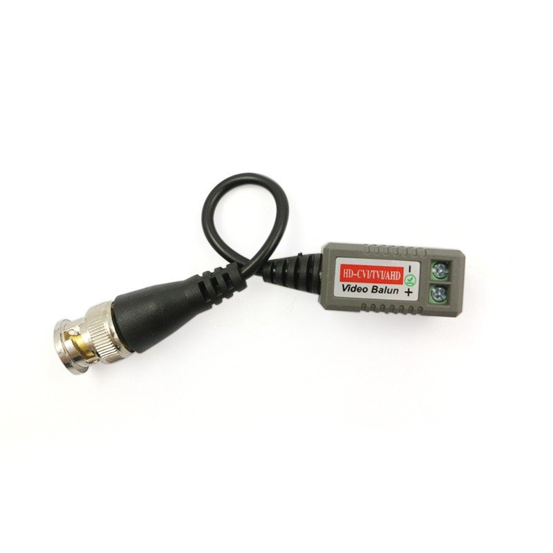 GK-202P Single Channel Passive HD Analog Video Balun 5MP UTP To BNC Video Converter For CCTV Camera