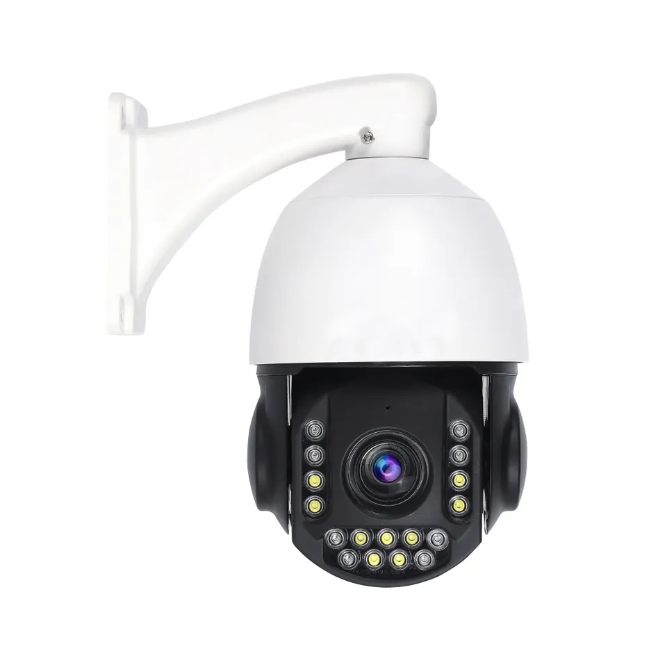 Colorvu 20X Optical Zoom 4K 8MP 5MP 2MP 4.5 Inch Speed Dome Wired IP CCTV Security Outdoor PTZ Surveillance Camera