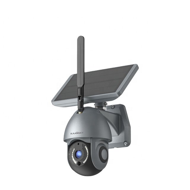 Solar Panel Network Camera Outside Wireless PTZ Camera CCTV WIFI IP Surveillance Camera Home Security Cam