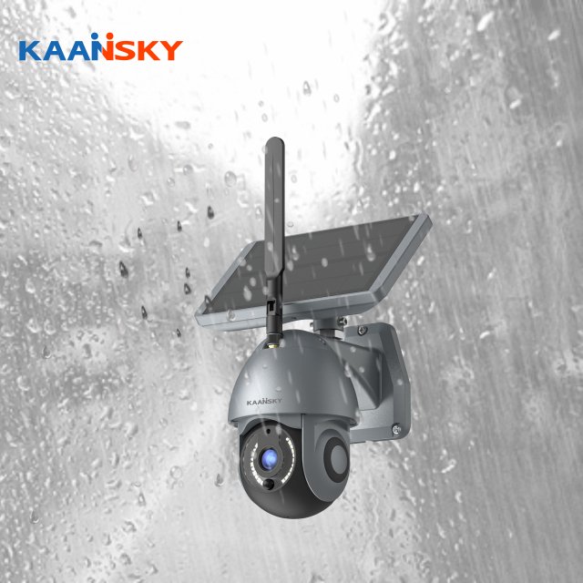 Solar Panel Network Camera Outside Wireless PTZ Camera CCTV WIFI IP Surveillance Camera Home Security Cam