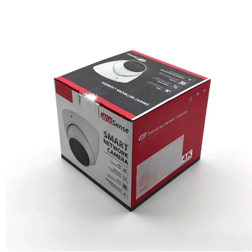 Ahua 8MP ip camera IR Fixed-focal Eyeball WizSense Network Camera IPC-HDW3841EM-S-S2