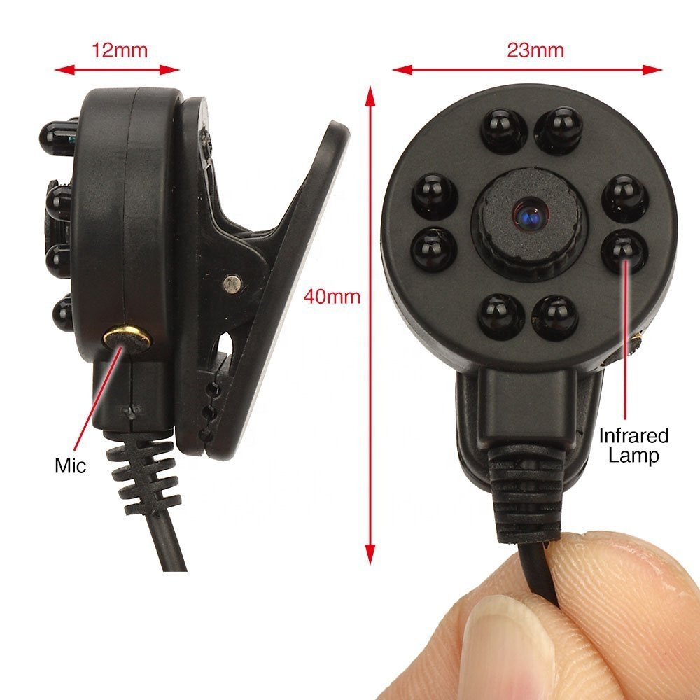 HD 1000TVL small camera surveillance closed-circuit infrared night vision camera audio and video analog camera