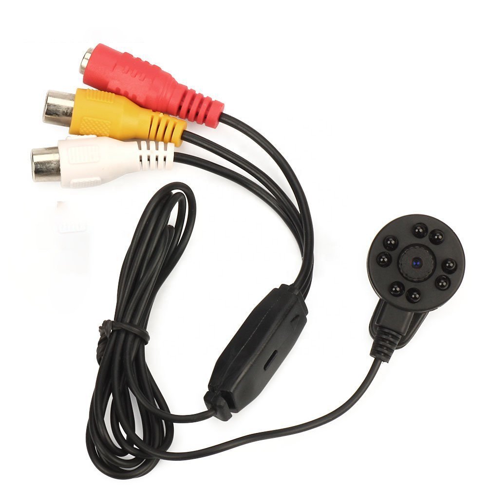 HD 1000TVL small camera surveillance closed-circuit infrared night vision camera audio and video analog camera