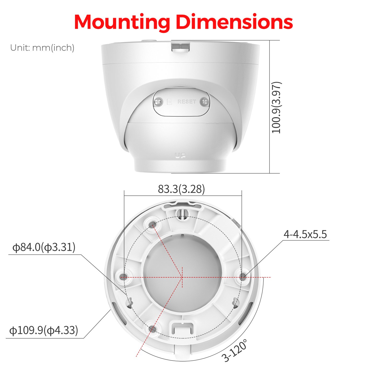 IPC-HDW2441T-S IR Fixed-focal Eyeball Network Camera IPC-HDW2431T-AS-S2 Built-in MIC CCTV IP POE dahua IP camera network camera