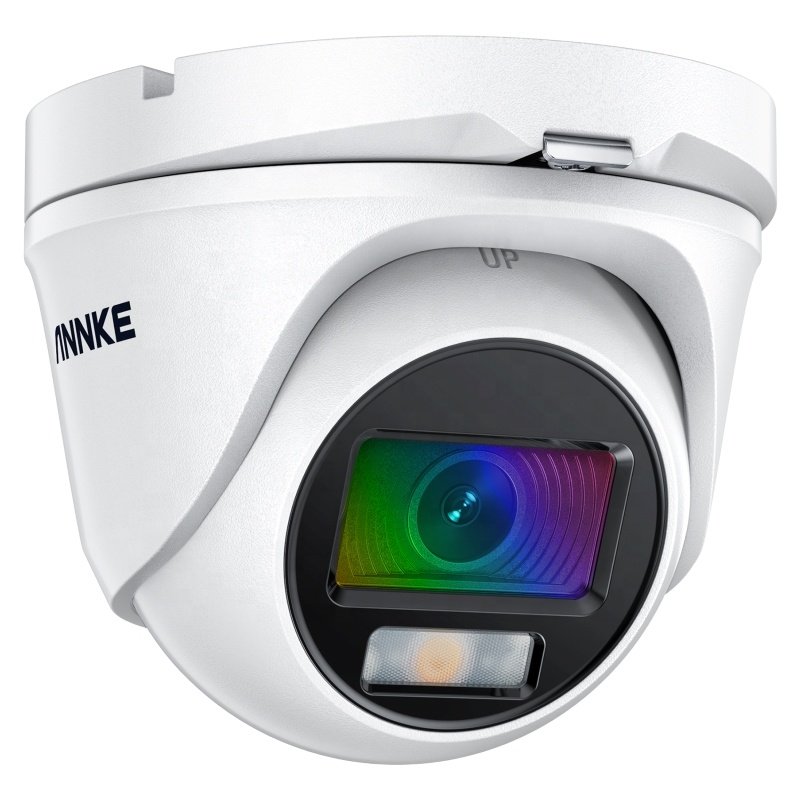 ANNKE NightChroma 1080p HD Security Camera True Full Color Night Vision Outdoor Waterproof CCTV Turret Camera