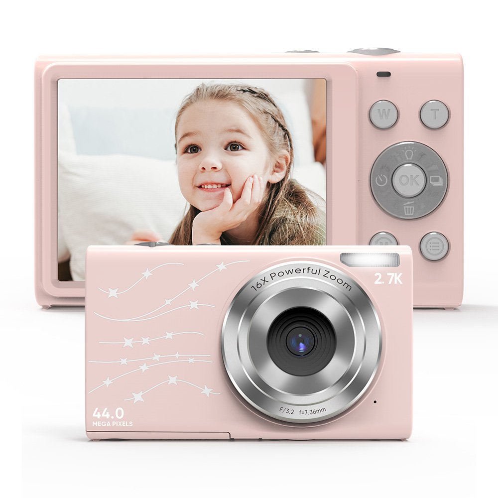 Digital video photo mini dslr professional action 4K vlog small hd mini used smart camera for kids baby children outdoor youtube