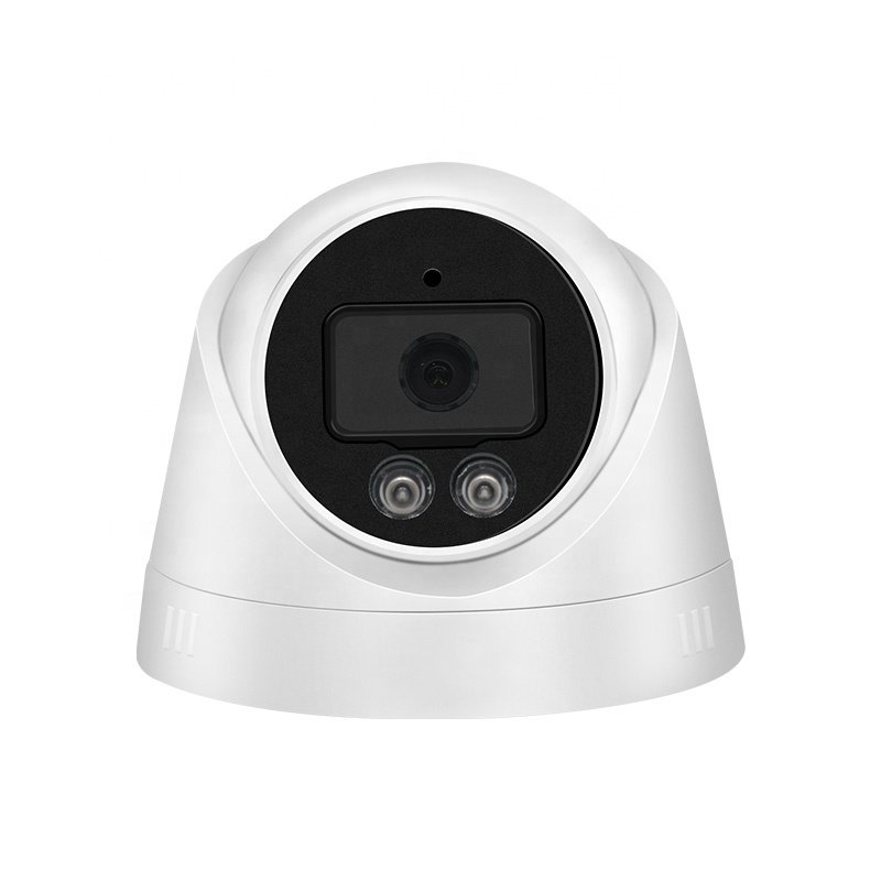 Security Monitoring Full Color Dual Lights Dome Camera 400w Two-Way Audio Colorful Night Vision Hd Infrared Network Camera