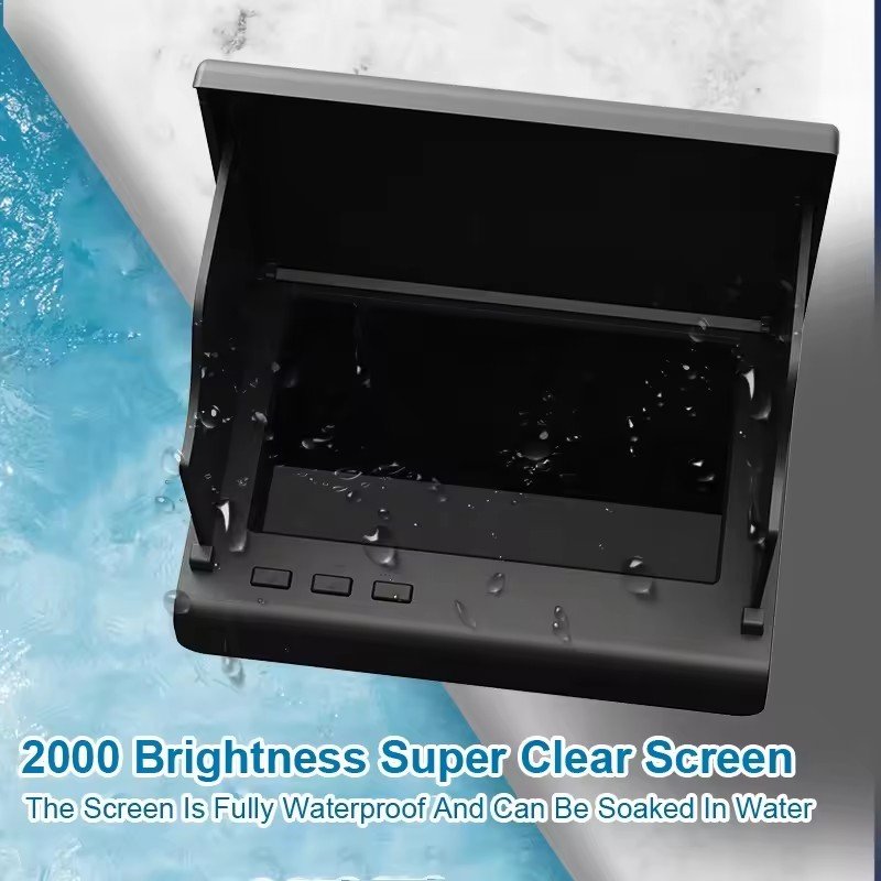 2024 High Quality Portable Underwater Fishing Camera 5-inch HD IPS screen Waterproof Fishing Camera