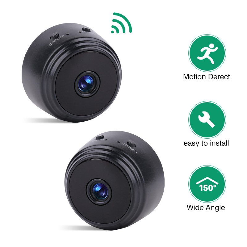 IHUAlite A9 Wireless Motion Sensor Detection 1080P Security Mini Cameras