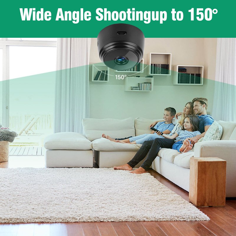 IHUAlite A9 Wireless Motion Sensor Detection 1080P Security Mini Cameras