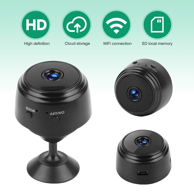 IHUAlite A9 Wireless Motion Sensor Detection 1080P Security Mini Cameras