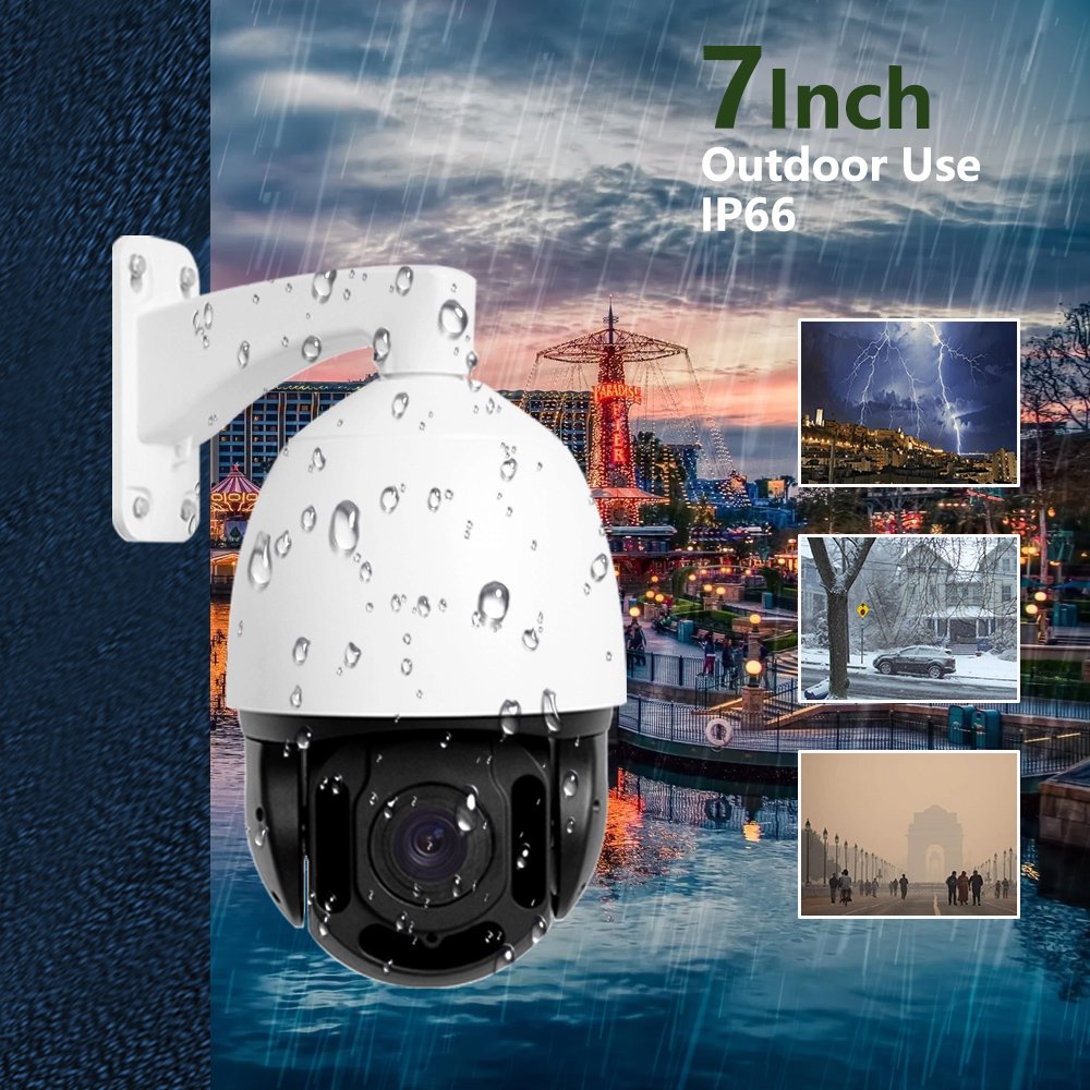 5.0MP 18X Anti-rust Long Range PTZ CCTV Camera Surveillance Camera Wholesale Outdoor Surveillance Cameras